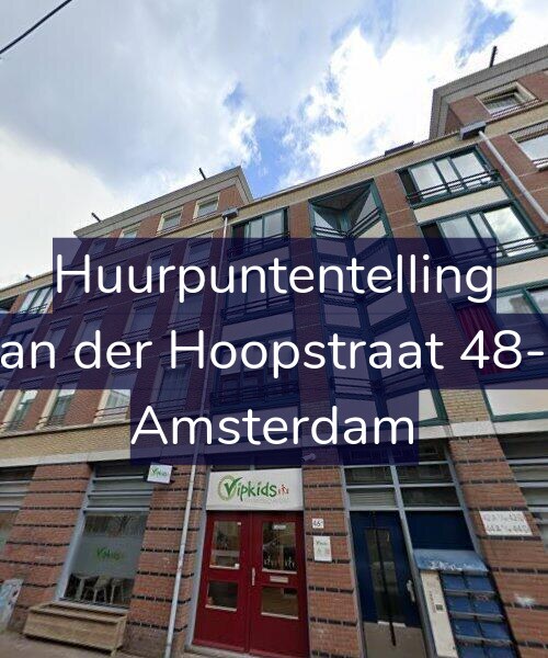 Foto gevel Huurpuntentelling voor Van der Hoopstraat 48-D, Amsterdam