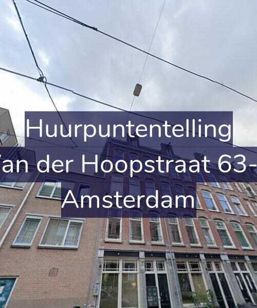 Foto gevel Huurpuntentelling voor Van der Hoopstraat 63-3, Amsterdam