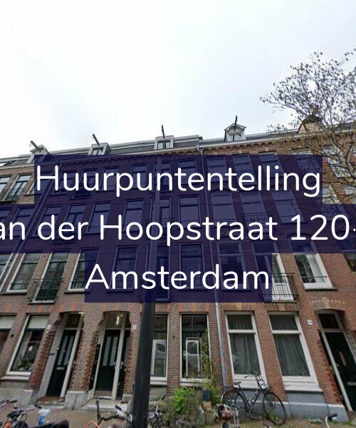 Foto gevel Huurpuntentelling voor Van der Hoopstraat 120-H, Amsterdam