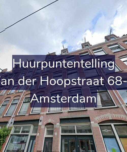Foto gevel Huurpuntentelling voor Van der Hoopstraat 68-3, Amsterdam