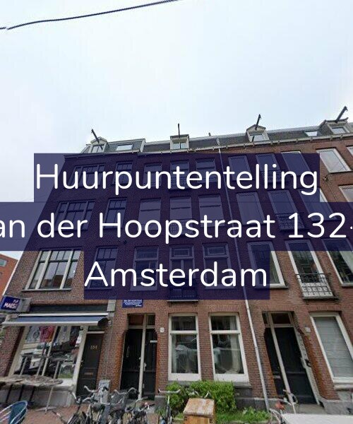 Foto gevel Huurpuntentelling voor Van der Hoopstraat 132-H, Amsterdam