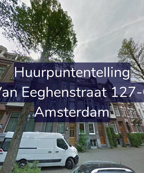 Foto gevel Huurpuntentelling voor Van Eeghenstraat 127-C, Amsterdam