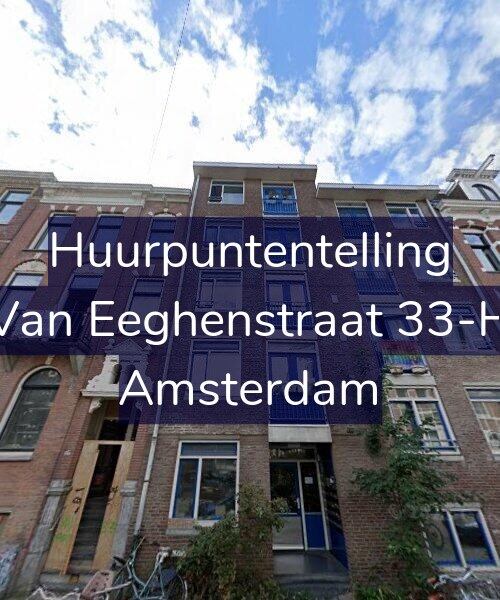Foto gevel Huurpuntentelling voor Van Eeghenstraat 33-H, Amsterdam