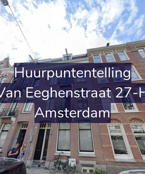 Foto gevel Huurpuntentelling voor Van Eeghenstraat 27-H, Amsterdam