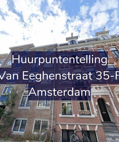 Foto gevel Huurpuntentelling voor Van Eeghenstraat 35-F, Amsterdam