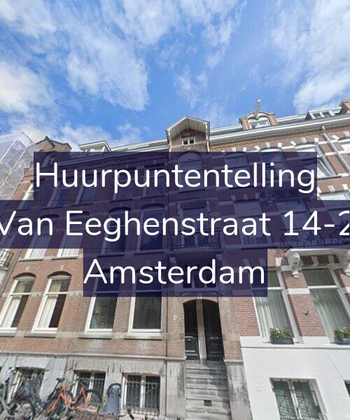 Foto gevel Huurpuntentelling voor Van Eeghenstraat 14-2, Amsterdam