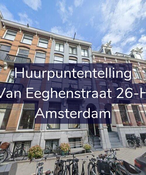 Foto gevel Huurpuntentelling voor Van Eeghenstraat 26-H, Amsterdam