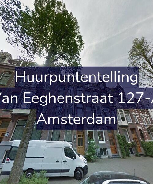 Foto gevel Huurpuntentelling voor Van Eeghenstraat 127-A, Amsterdam