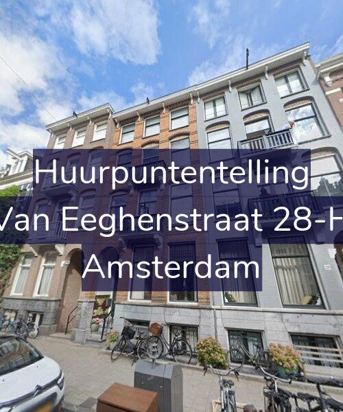 Foto gevel Huurpuntentelling voor Van Eeghenstraat 28-H, Amsterdam