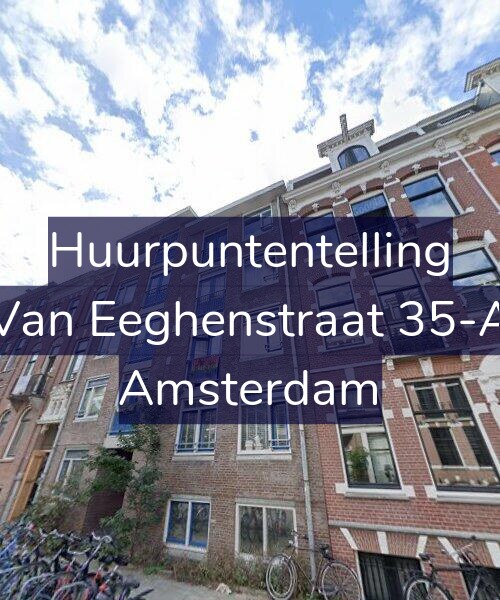 Foto gevel Huurpuntentelling voor Van Eeghenstraat 35-A, Amsterdam