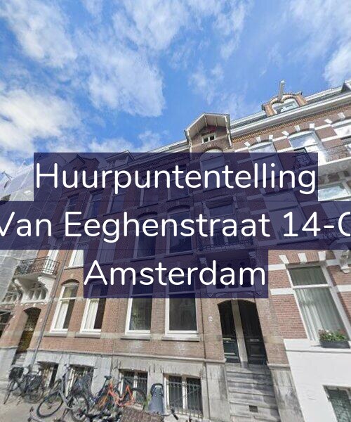 Foto gevel Huurpuntentelling voor Van Eeghenstraat 14-C, Amsterdam