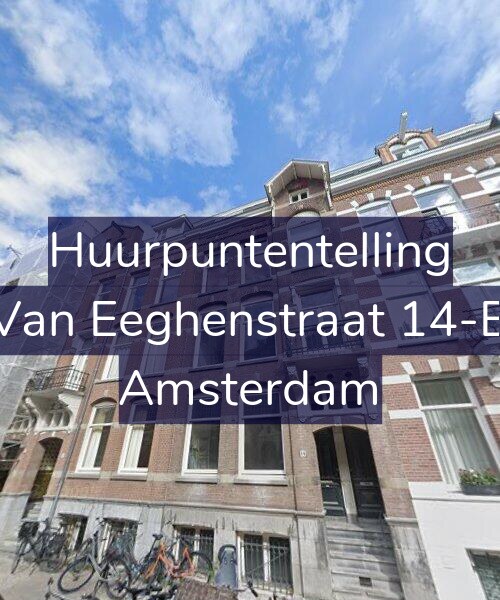 Foto gevel Huurpuntentelling voor Van Eeghenstraat 14-B, Amsterdam