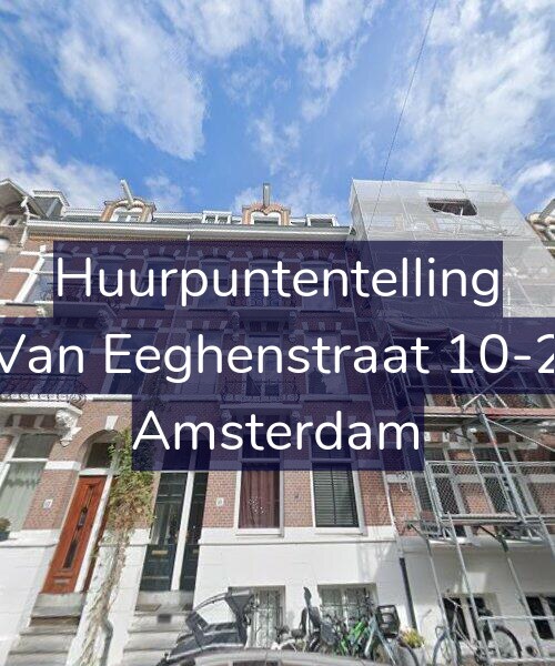 Foto gevel Huurpuntentelling voor Van Eeghenstraat 10-2, Amsterdam