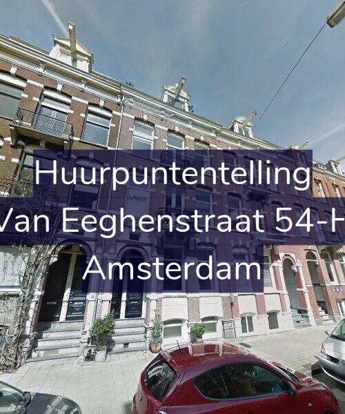 Foto gevel Huurpuntentelling voor Van Eeghenstraat 54-H, Amsterdam