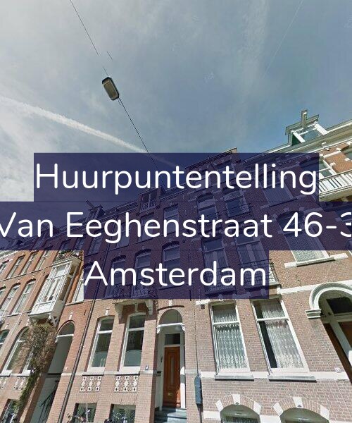 Foto gevel Huurpuntentelling voor Van Eeghenstraat 46-3, Amsterdam