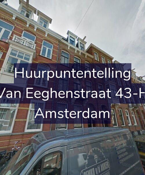 Foto gevel Huurpuntentelling voor Van Eeghenstraat 43-H, Amsterdam