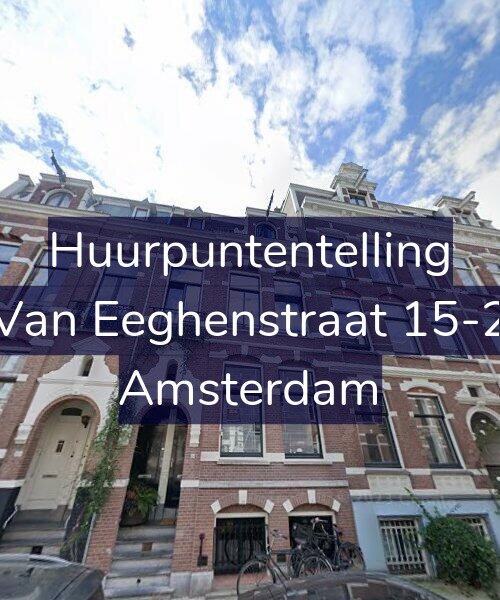 Foto gevel Huurpuntentelling voor Van Eeghenstraat 15-2, Amsterdam