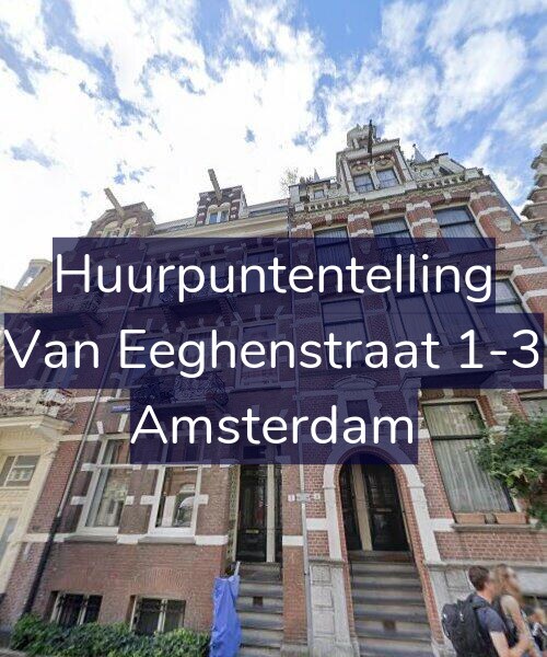 Foto gevel Huurpuntentelling voor Van Eeghenstraat 1-3, Amsterdam