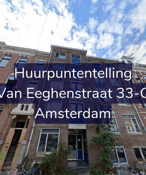 Foto gevel Huurpuntentelling voor Van Eeghenstraat 33-C, Amsterdam