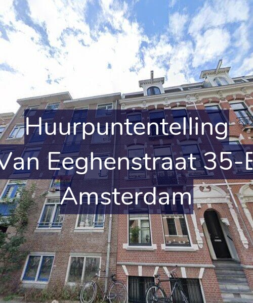 Foto gevel Huurpuntentelling voor Van Eeghenstraat 35-E, Amsterdam