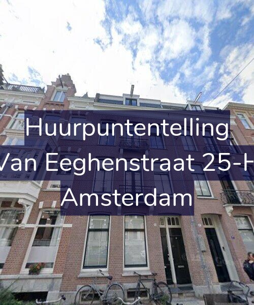 Foto gevel Huurpuntentelling voor Van Eeghenstraat 25-H, Amsterdam