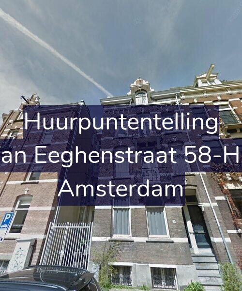 Foto gevel Huurpuntentelling voor Van Eeghenstraat 58-HA, Amsterdam
