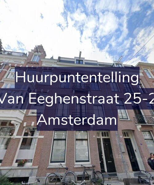 Foto gevel Huurpuntentelling voor Van Eeghenstraat 25-2, Amsterdam