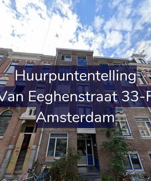 Foto gevel Huurpuntentelling voor Van Eeghenstraat 33-F, Amsterdam