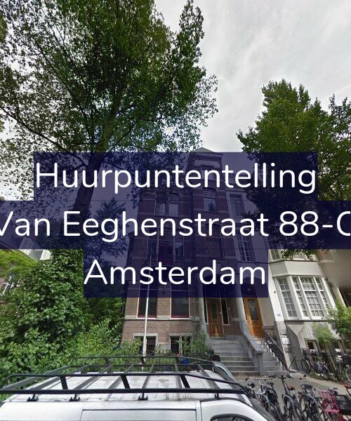 Foto gevel Huurpuntentelling voor Van Eeghenstraat 88-O, Amsterdam