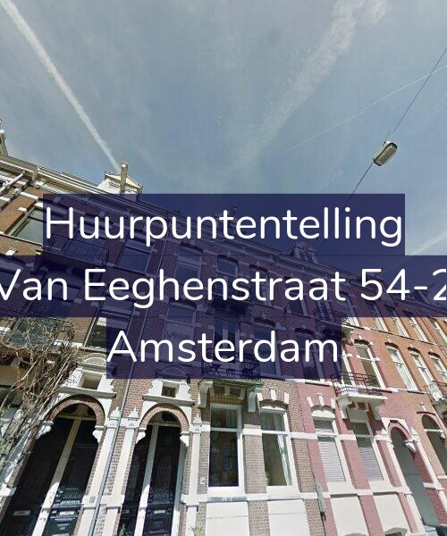 Foto gevel Huurpuntentelling voor Van Eeghenstraat 54-2, Amsterdam