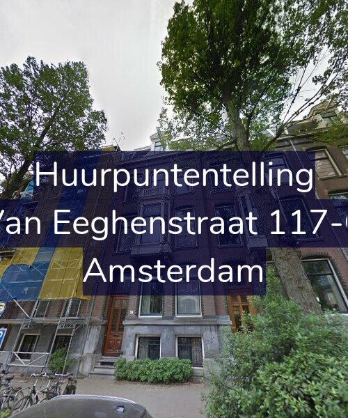 Foto gevel Huurpuntentelling voor Van Eeghenstraat 117-C, Amsterdam