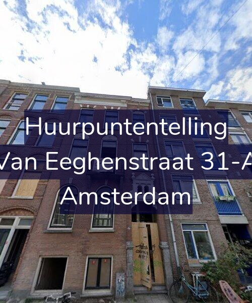 Foto gevel Huurpuntentelling voor Van Eeghenstraat 31-A, Amsterdam