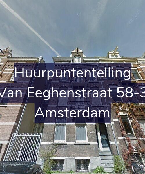 Foto gevel Huurpuntentelling voor Van Eeghenstraat 58-3, Amsterdam