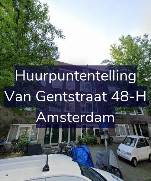 Foto gevel Huurpuntentelling voor Van Gentstraat 48-H, Amsterdam