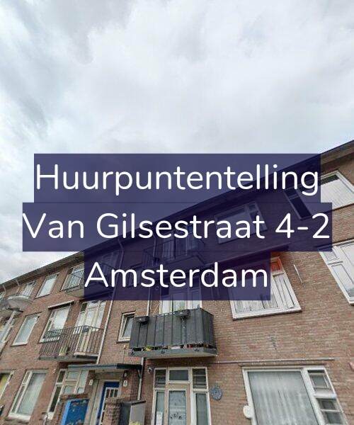 Foto gevel Huurpuntentelling voor Van Gilsestraat 4-2, Amsterdam