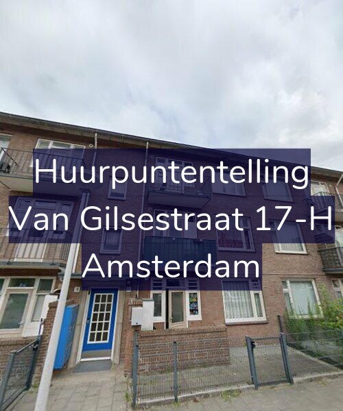 Foto gevel Huurpuntentelling voor Van Gilsestraat 17-H, Amsterdam