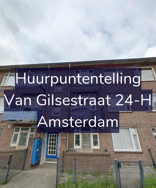 Foto gevel Huurpuntentelling voor Van Gilsestraat 24-H, Amsterdam