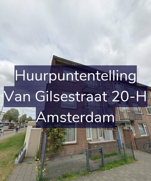 Foto gevel Huurpuntentelling voor Van Gilsestraat 20-H, Amsterdam