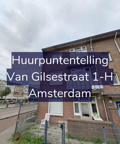 Foto gevel Huurpuntentelling voor Van Gilsestraat 1-H, Amsterdam