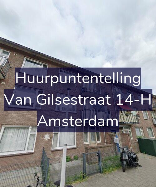 Foto gevel Huurpuntentelling voor Van Gilsestraat 14-H, Amsterdam