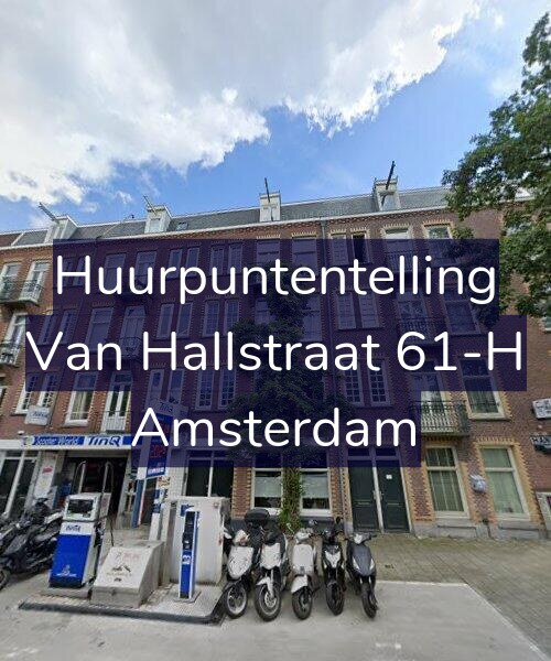 Foto gevel Huurpuntentelling voor Van Hallstraat 61-H, Amsterdam