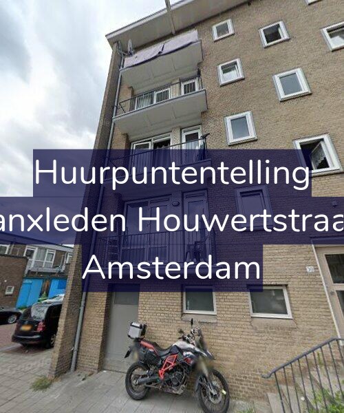 Foto gevel Huurpuntentelling voor Van Hanxleden Houwertstraat 39-H, Amsterdam