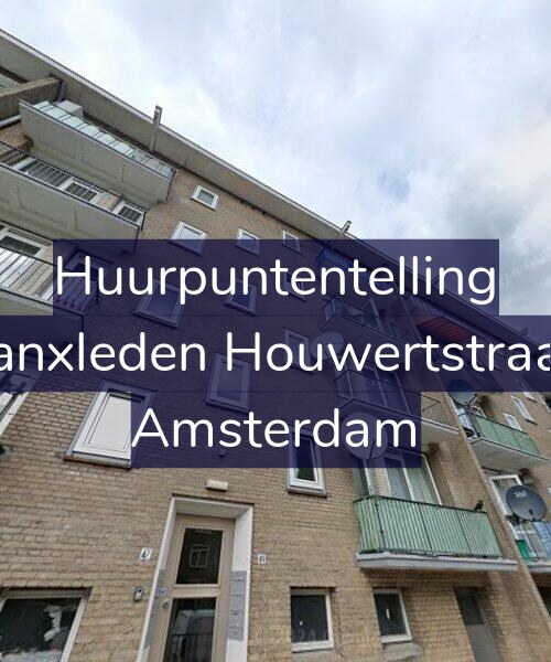 Foto gevel Huurpuntentelling voor Van Hanxleden Houwertstraat 49-2, Amsterdam