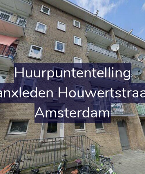 Foto gevel Huurpuntentelling voor Van Hanxleden Houwertstraat 23-H, Amsterdam