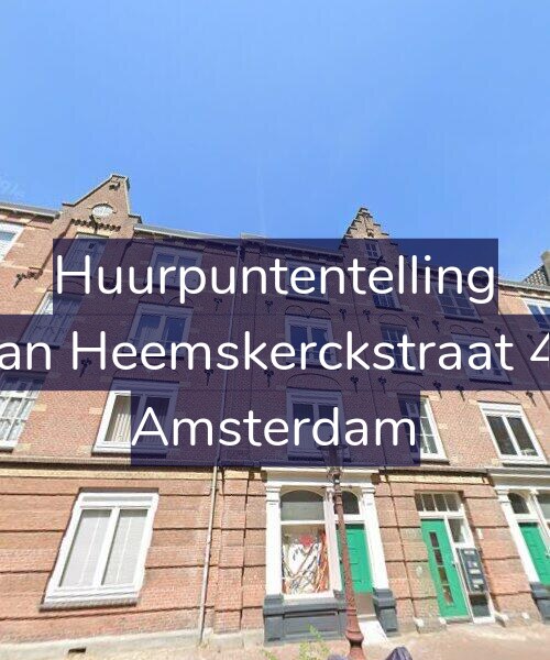 Foto gevel Huurpuntentelling voor Van Heemskerckstraat 46, Amsterdam