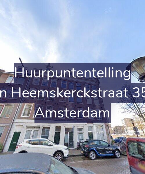 Foto gevel Huurpuntentelling voor Van Heemskerckstraat 35-1, Amsterdam