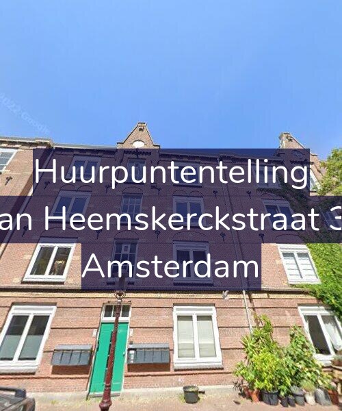 Foto gevel Huurpuntentelling voor Van Heemskerckstraat 32, Amsterdam