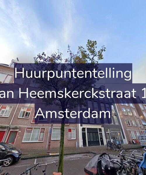 Foto gevel Huurpuntentelling voor Van Heemskerckstraat 17, Amsterdam