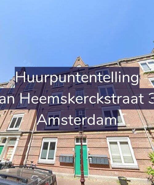 Foto gevel Huurpuntentelling voor Van Heemskerckstraat 34, Amsterdam