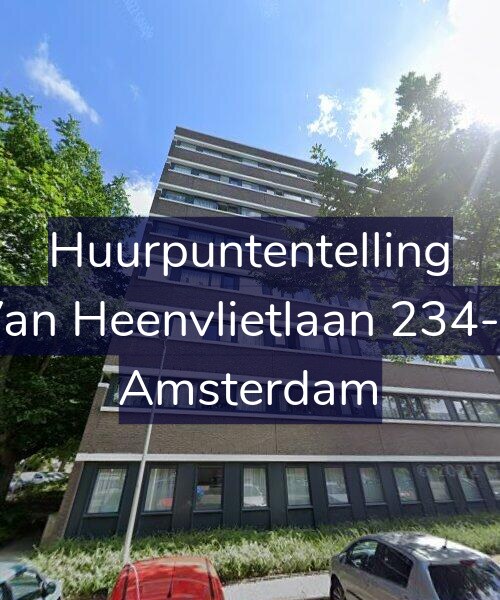 Foto gevel Huurpuntentelling voor Van Heenvlietlaan 234-K, Amsterdam